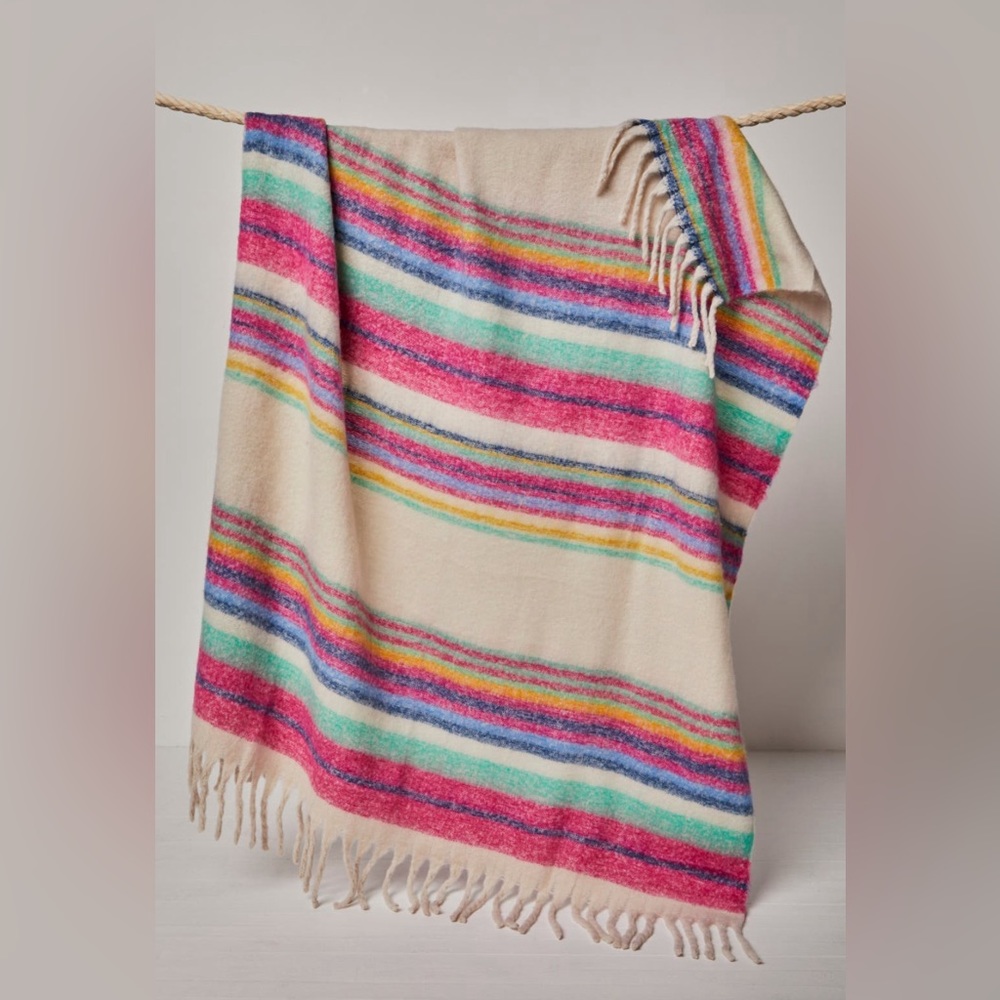 Free People Skye Fire Blanket NWT